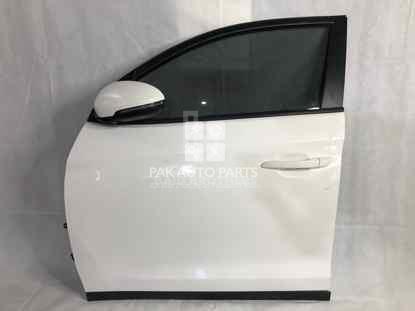 Picture of Hyundai Tucson 2020-2021 Left Front Door Frame Only