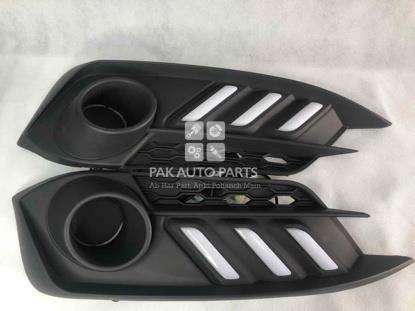 Picture of Honda Civic 2016-2021 Fog Light (Lamp) Cover With DRL