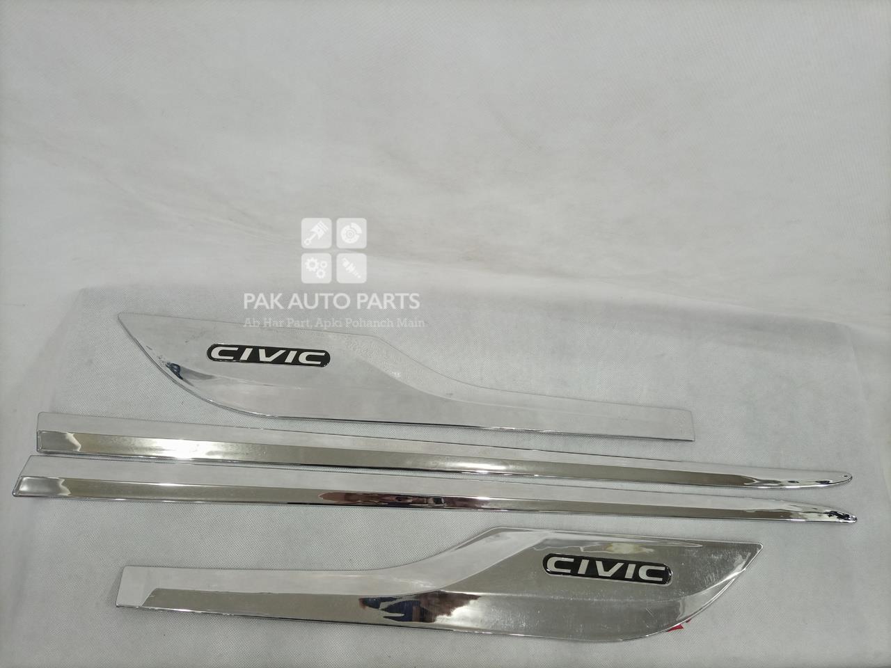 Picture of Honda Civic 2018 Door Molding Chrome (4pcs)