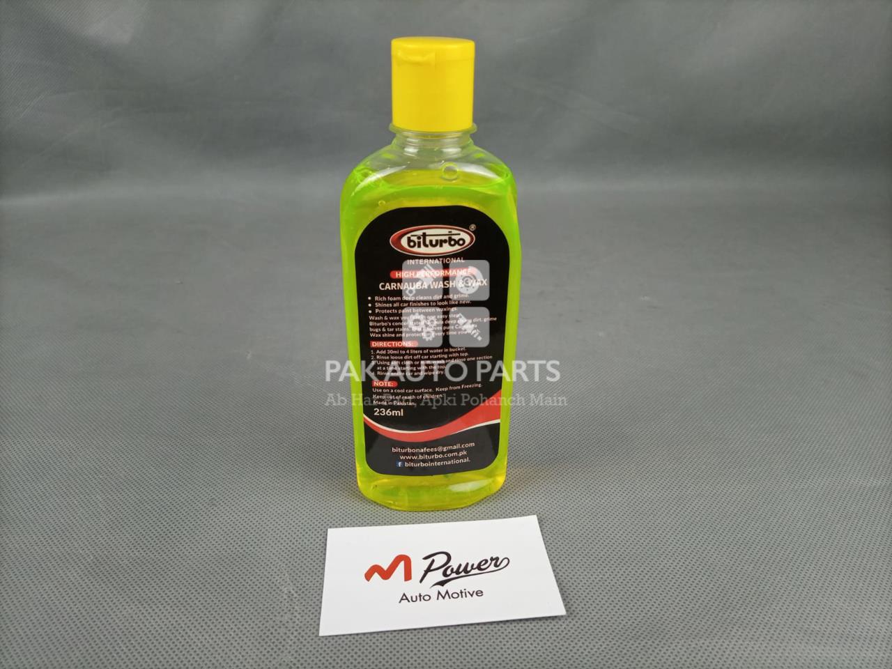 Picture of Biturbo Carnauba Wash & Wax  (236ml)