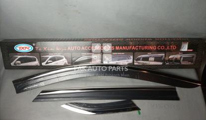 Picture of MG HS - TXR Premium Quality Window Visor / Air Press With Steel Chrome (6pc in Set)