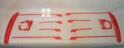 Picture of Toyota Corolla 2018-20 Fog Light (Lamp) Red Covers Full Set(12pcs)