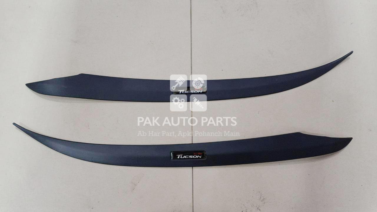 Picture of Hyundai Tucson Headlight Eye Brow Matte Black(2pcs)