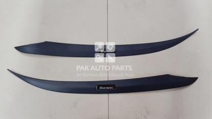 Picture of Hyundai Tucson Headlight Eye Brow Matte Black(2pcs)