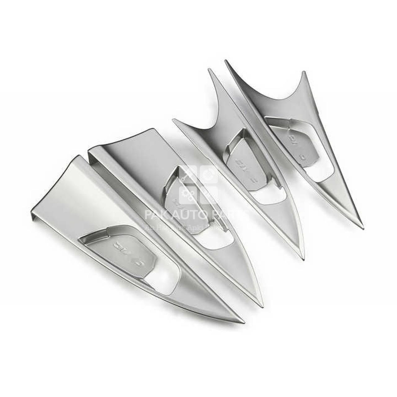 Picture of Honda Civic 2016-21 Interior Side Handle Bowl Cover Silver(4pcs)