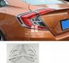 Picture of Honda Civic 2016-21 Tail Light (Backlight) Full Cover Chrome(4pcs)