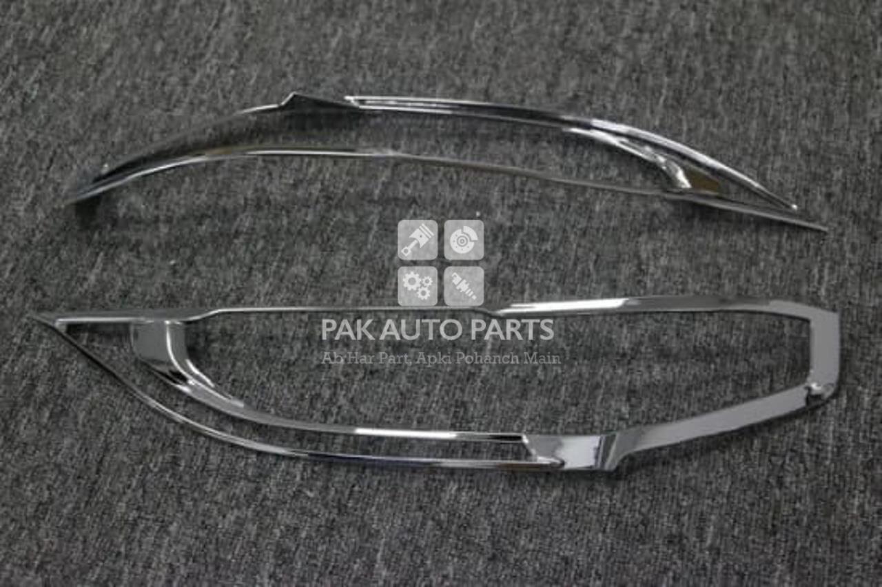 Picture of Honda Civic 2016-21 Headlight Cover Chrome(2pcs)