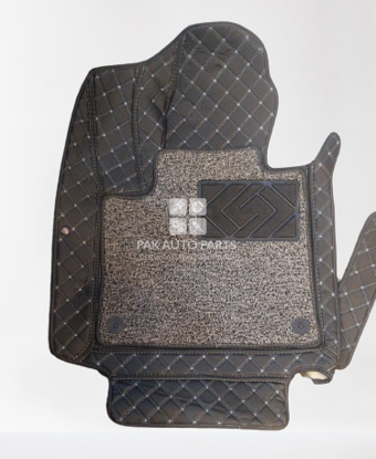 Picture of Kia Sorento 9D Floor Mats with Trunk