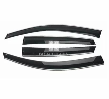 Honda City 2009 - 2020 Air Press With Chrome Window Visors