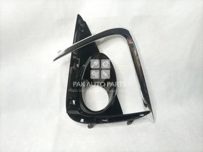 Picture of Toyota Corolla X 2020-22 Fog Light Cover Glossy Black With Chrome