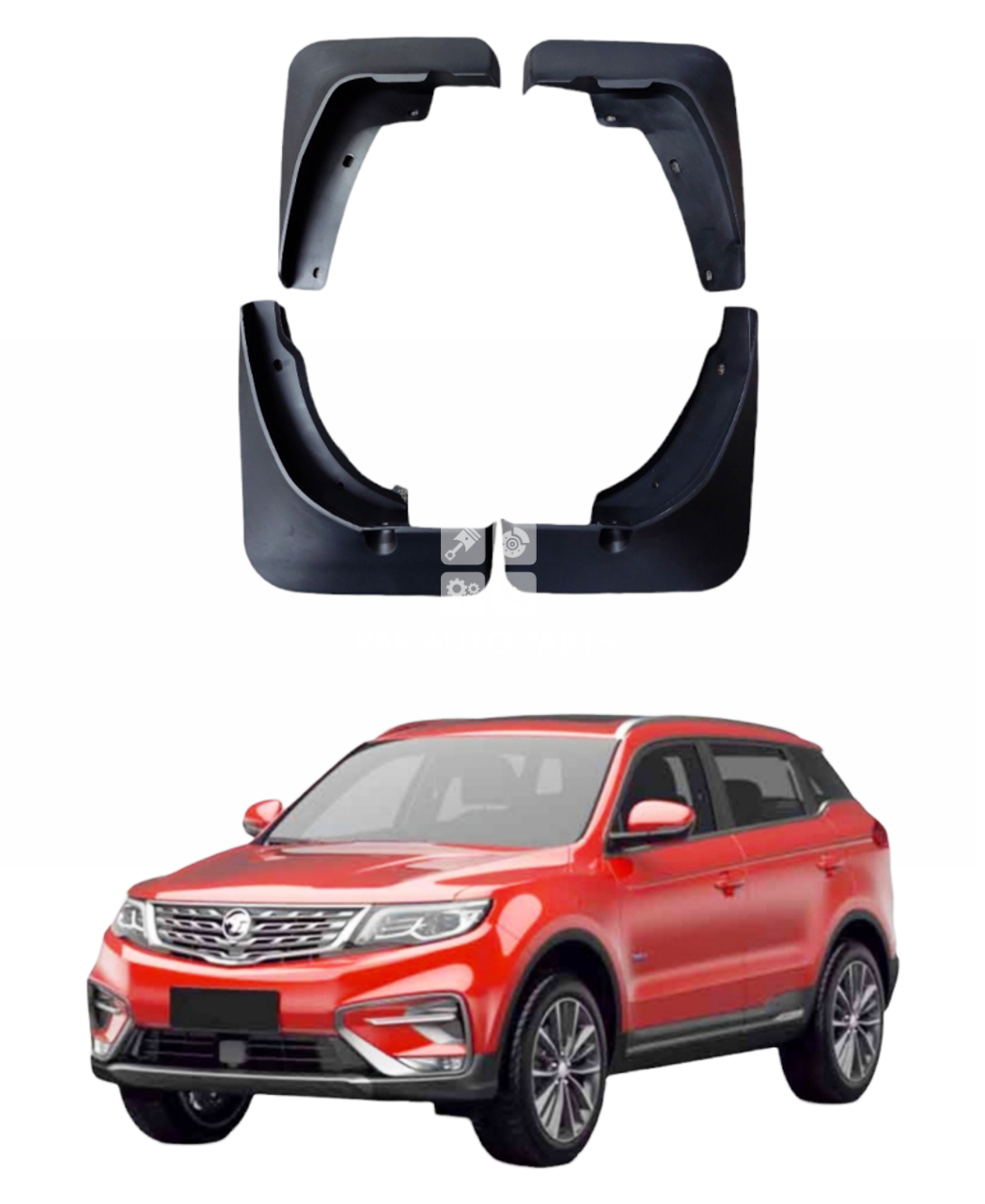 Picture of Proton X70 Mud Flaps Splash Guards Set (4PCS)