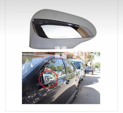 Picture of Chorome Side Mirror Cover Pair - Corolla, Vitz, Aqua