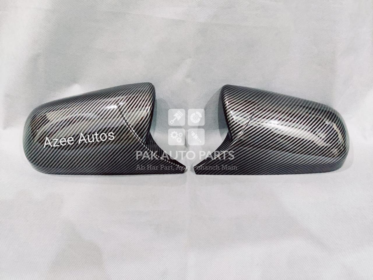 Picture of Toyota Prius Batman Style Carbon Fiber Side Mirror Cover - Model 2004-2008