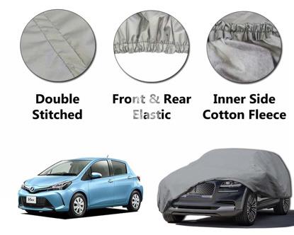 Picture of Toyota Vitz Pvc Cotton Car Top Cover