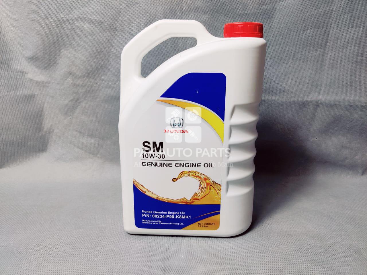 Picture of Honda SM (10W-30) Genuine Engine Oil (3.7 liter)
