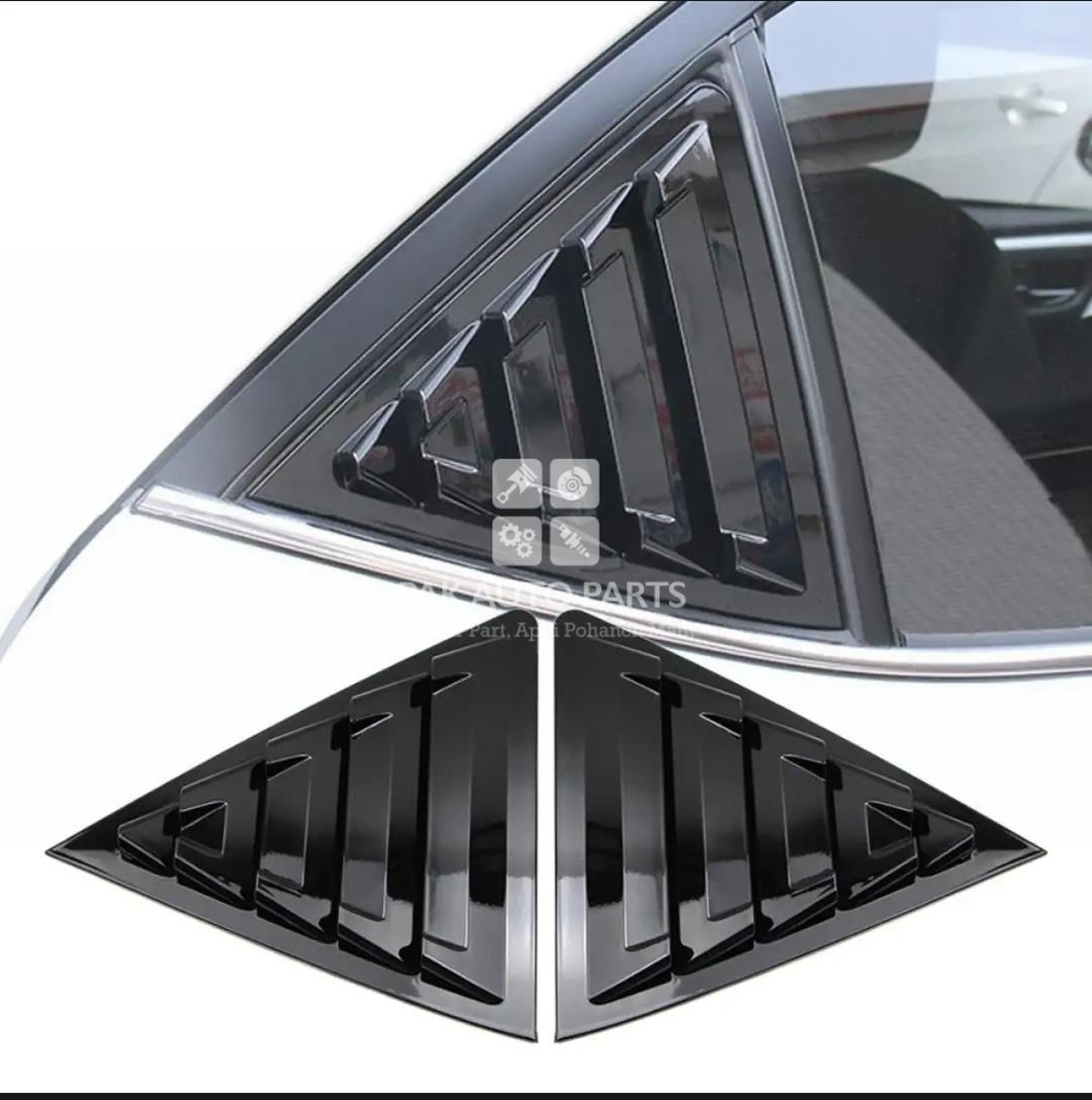 Picture of Toyota Corolla 2015 ~ 2026 Back  Quarter Glass  Set