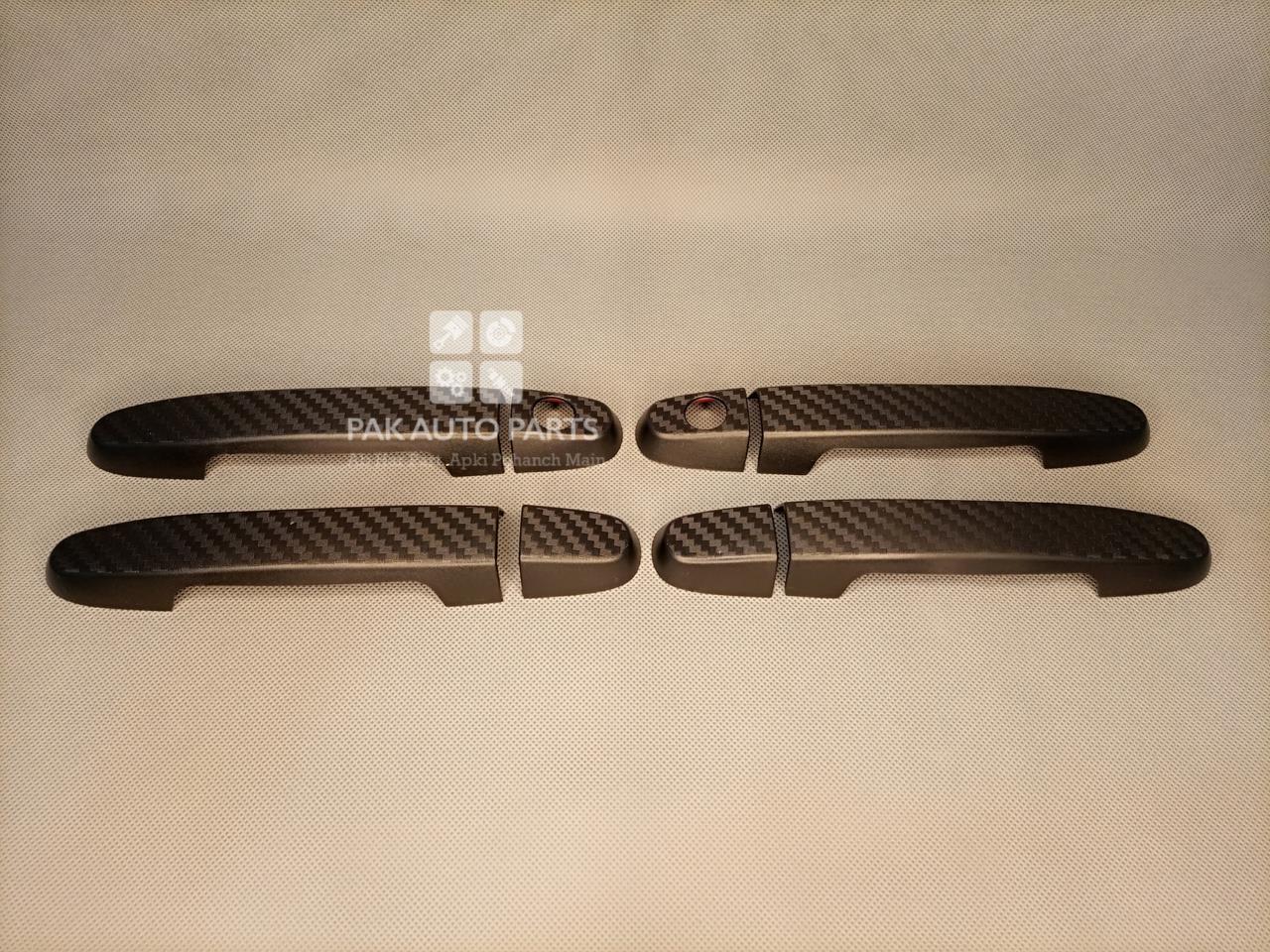 Picture of Toyota Corolla 2003-13 Handle Cover Carbon Black (8pcs)