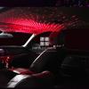 Picture of Car Roof Star Night Lights Interior Decoration Light USB Plug (Red Color)