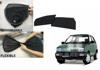 Picture of Suzuki Mehran (All Models) Foldable Sun Shades 4Pcs Set | Jersey material | Heat Proof | Dark Black