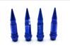 Picture of Wheel Air Nozzles 4Pcs Long Spiked Valve For Cars & Bike | Blue Color