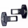 Picture of Universal Seat Belt Clip - Toyota - Metal - Black Premium Quality