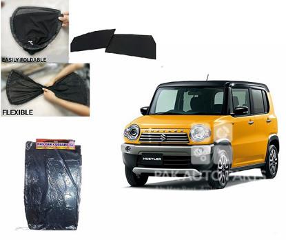 Picture of New Suzuki Hustler Foldable And Flexible Sunshades 4 Pcs Set