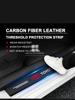 Picture of 4Pcs Car Door Sill (Toyota) Carbon Fiber Stickers Water Proof & Dust Proof
