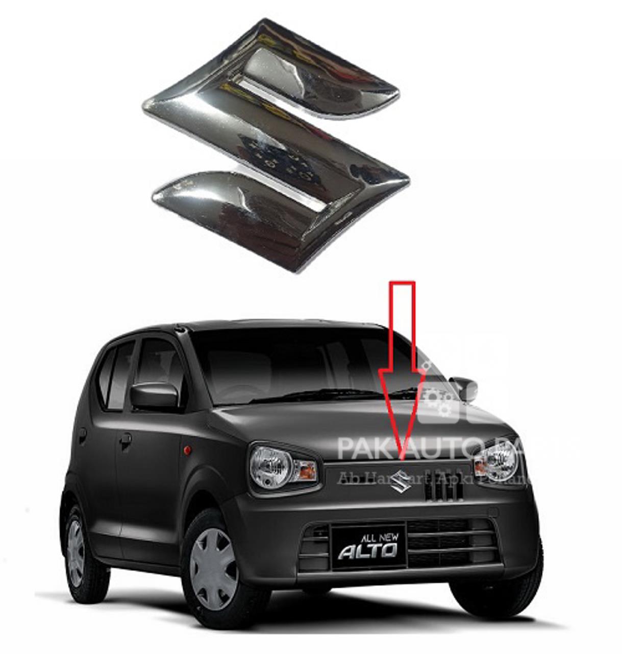 Picture of New Alto 2017-2023 Front 3D Monogram With Extra Tape Premium Finishing.