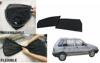Picture of Suzuki Khyber (All Models) Foldable Sun Shades 4Pcs Set | Jersey material | Heat Proof | Dark Black