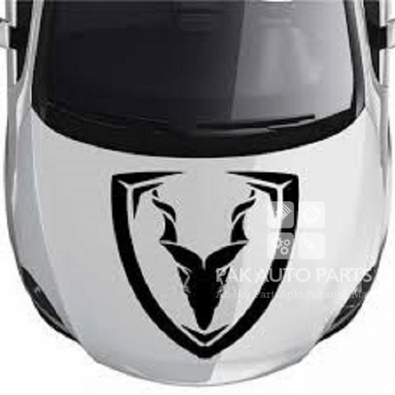 Picture of Car Markhor Sticker 4.5 X 4.5 Inches (Small) | Dual lamination | Waterproof / Weatherproof.