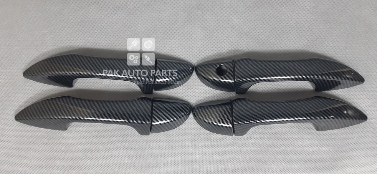 Picture of Toyota Corolla 2014-23 Handle Cover Carbon Fiber (8pcs)