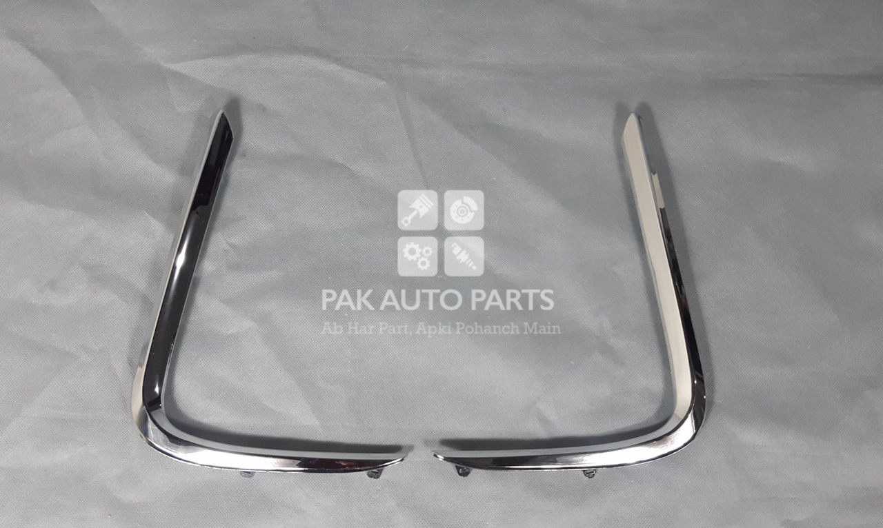 Picture of Toyota Corolla X 2021-24 Fog Covers Chrome Set