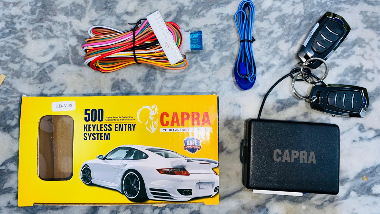 Picture of Capra Keyless Entry System, Heavy Duty 13 Pin | Model KD-M38