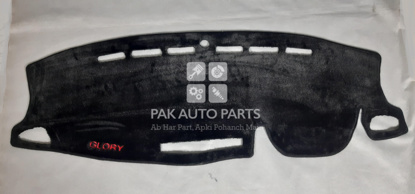 Picture of DFSK Glory 580 Pro Velvet Dashboard Cover Mat Non-slip Premium Quality | Black