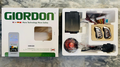 Picture of Giordon Car Alarm System, Phonic Alert | Model G3000-6228