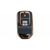 Picture of Honda HR-V TPU Remote Key Cover Case Protector, Black n Gold | Model 2022~