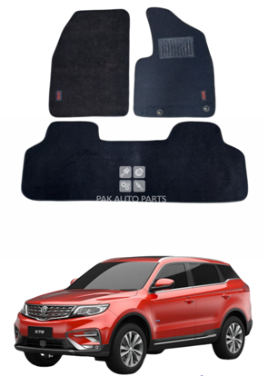 Picture of Proton X70 Carpet Floor Mat Set Non-slip (3 Pcs) | Model 2020~