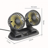 Picture of Sogo Car Dual Head Fan, 360° Rotatable - 2 Speed | 12 V