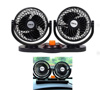 Picture of Sogo Car Dual Head Fan, 360° Rotatable - 2 Speed | 12 V - Large Size