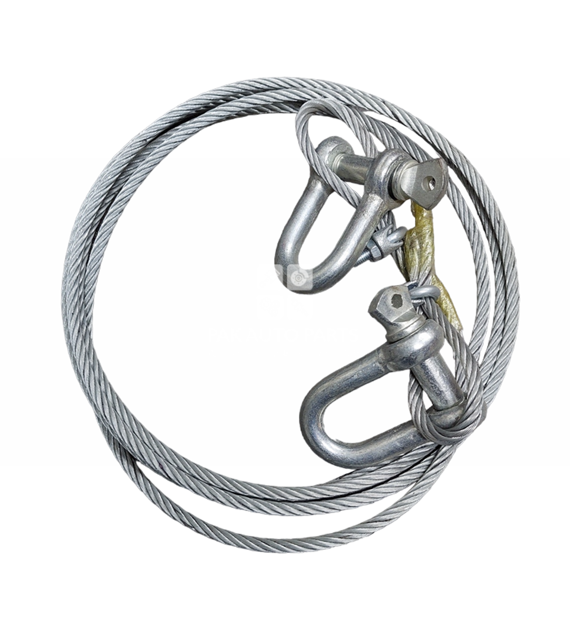 Picture of Steel Tow Cable Rope With Hooks | 3 Tons -10 Ft