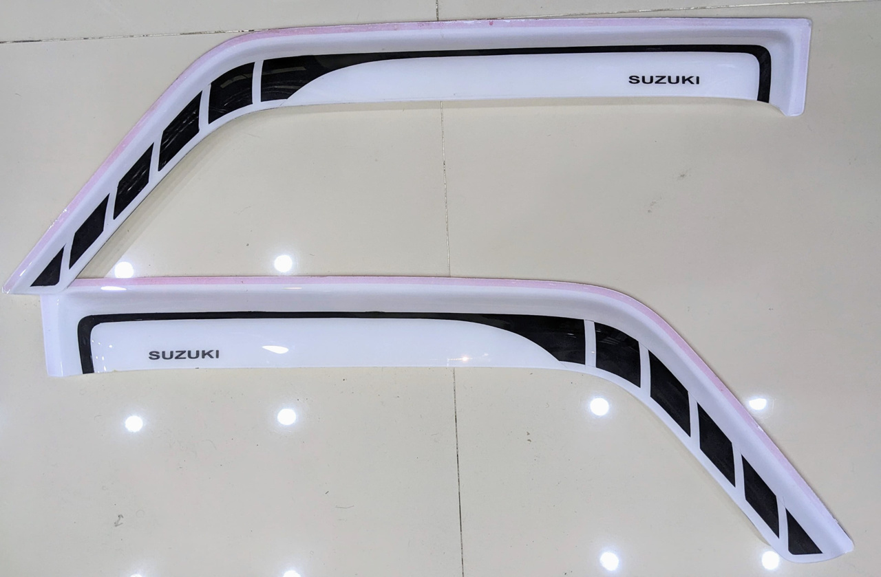 Picture of Suzuki Bolan Air Press Visor Set, 2 Pcs | White