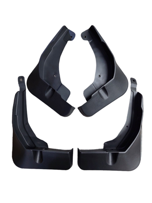 Picture of Toyota Corolla Cross Mud Flaps Set of 4 Pcs, Black | Model 2024