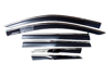 Picture of Toyota Corolla Cross TXR Window Visors With Chrome, 6 Pcs Set | Model 2023-24