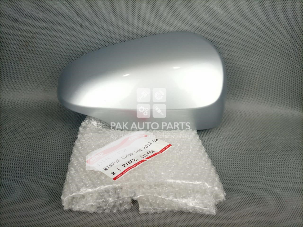 Picture of Toyota Vitz 2012-2022 Side  Mirror Cover in Silver Color