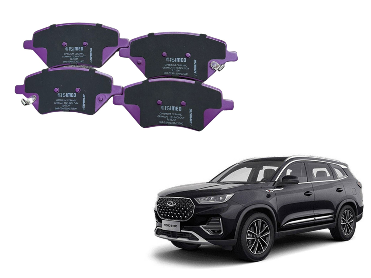 Picture of Cherry Tiggo 8 Front Disc Pad China