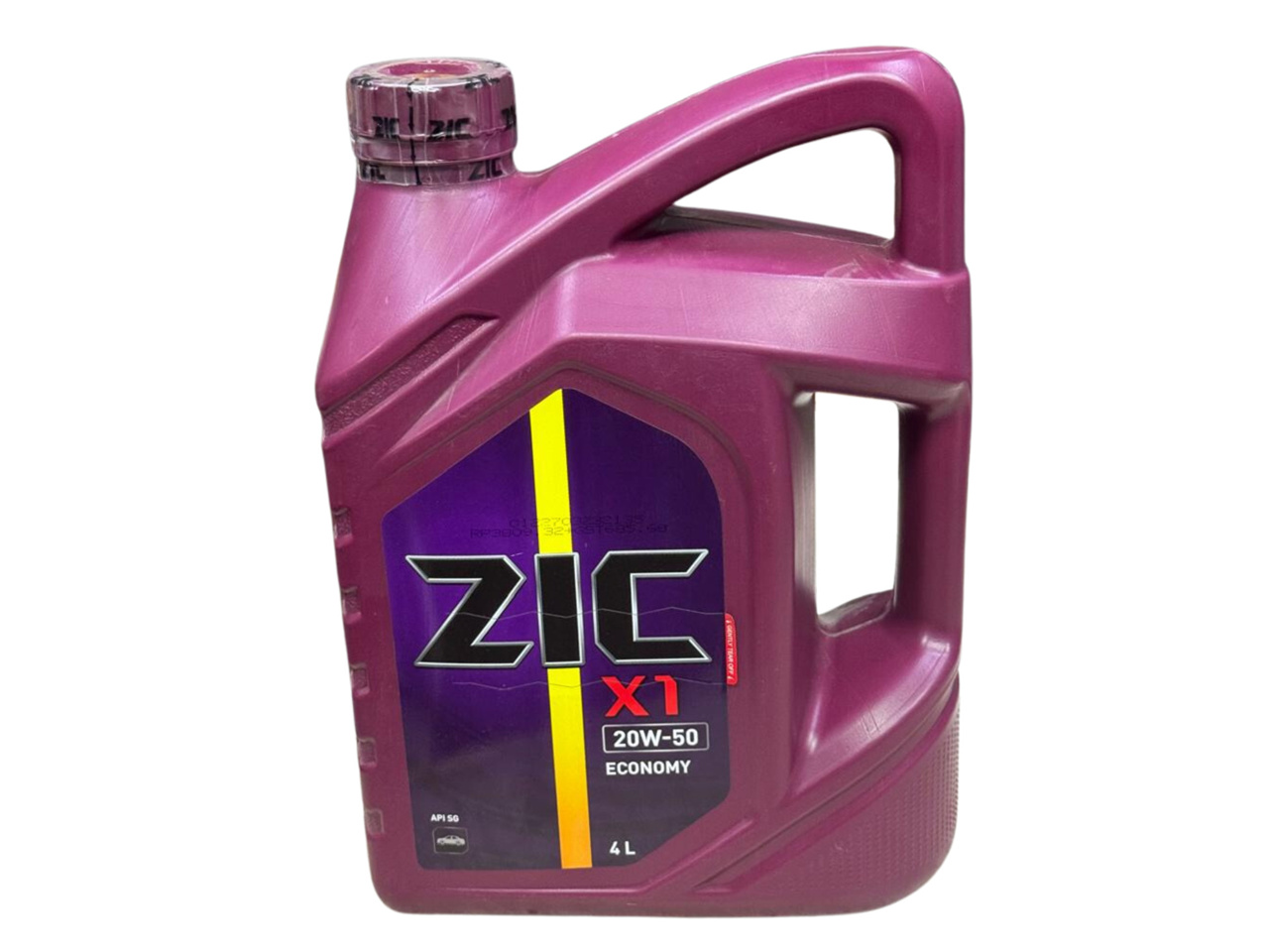 Picture of Engine Oil Zic Hiflo 20w50 4ltr.