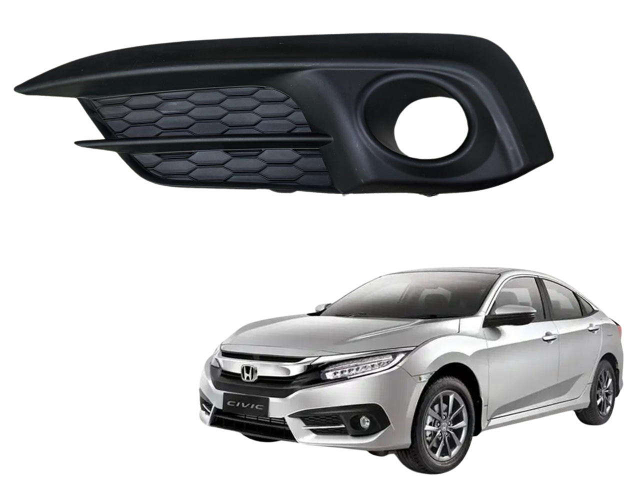 Picture of Civic X 2018-2022 Fog Cover Set