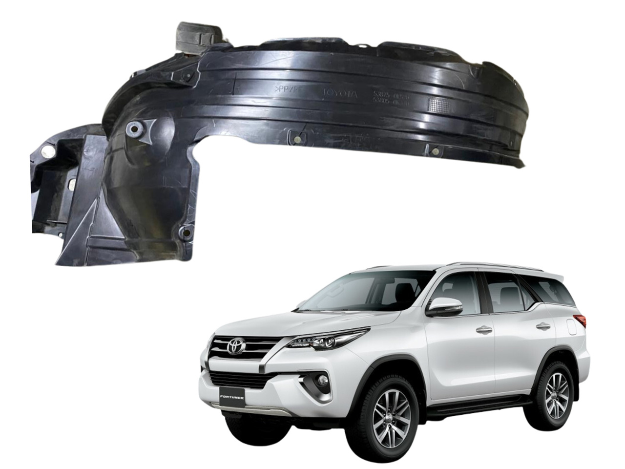 Picture of Toyota Fortuner Fender Shield Genuine 1Pcs