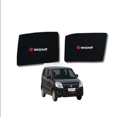 Picture of Suzuki Wagon R 2019-2024 Window Sun Shades Set of 4 Pcs, Black