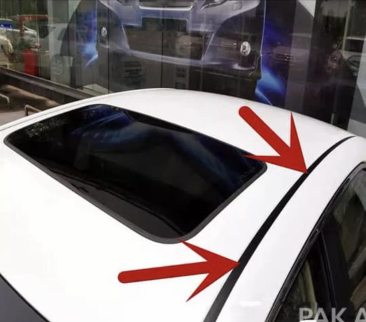 Picture of Honda Civic Rebirth 2012-2015 Roof Rubber